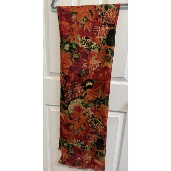 PATRICIA NASH Floral Print Scarf 80” x 25” with Patricia Nash New with tags - Picture 1 of 8